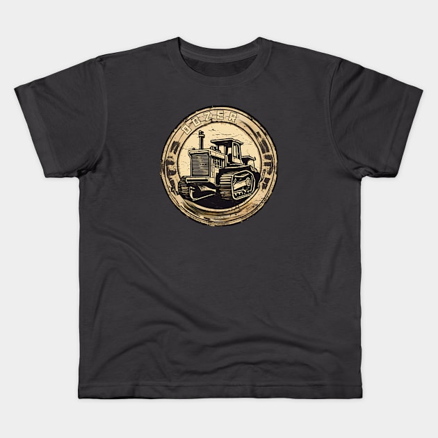 Vintage Dozer Kids T-Shirt by Sloat